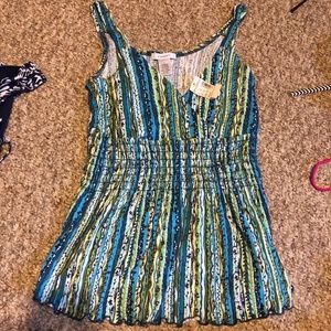 Never worn Baby doll pattern top